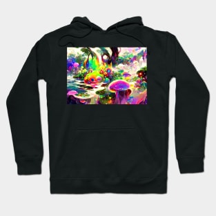 Color Globs | Rainbow Cliff Hoodie